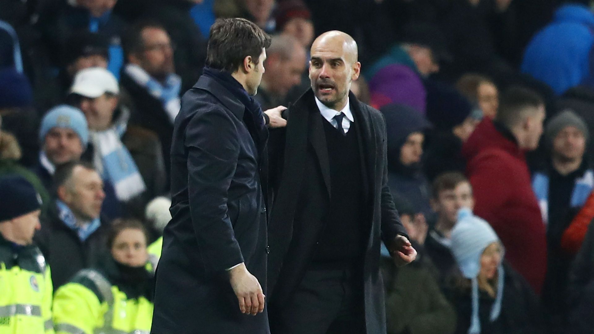 Pep Guardiola Mauricio Pochettino Tottenham Manchester City Premier League
