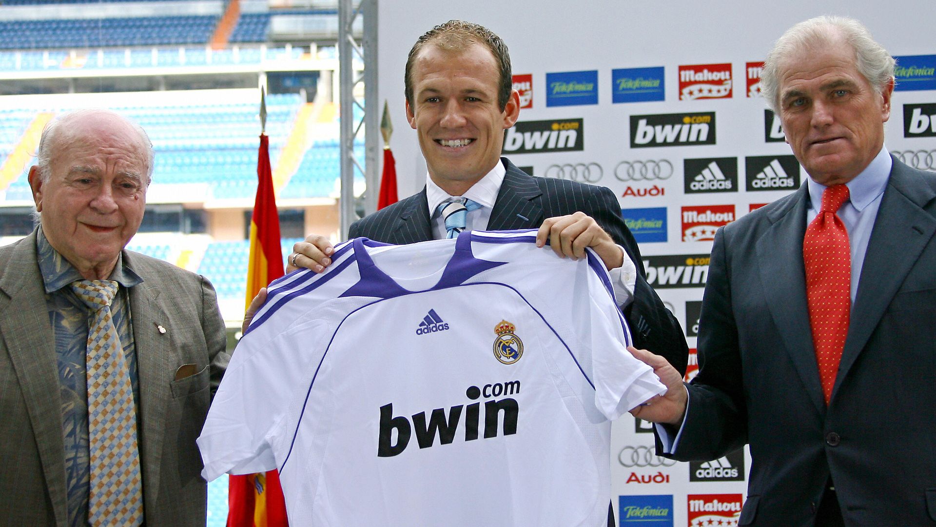 Arjen Robben Real Madrid 23082017