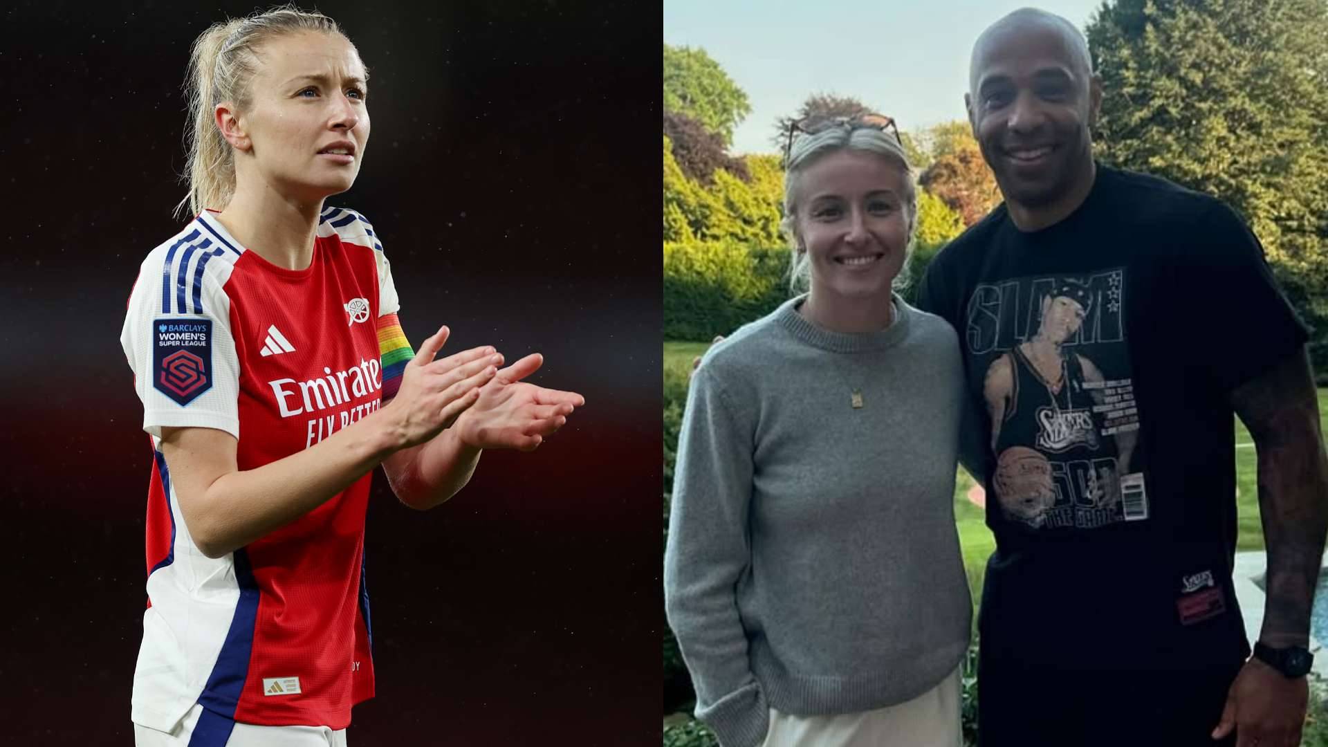 Leah Williamson Thierry Henry 2025