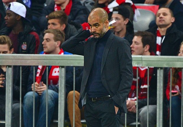 Pep Guardiola sah mit dem FC Bayern gegen Real Madrid ganz schön alt aus