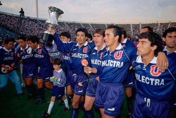 Universidad de Chile camiseta 90s