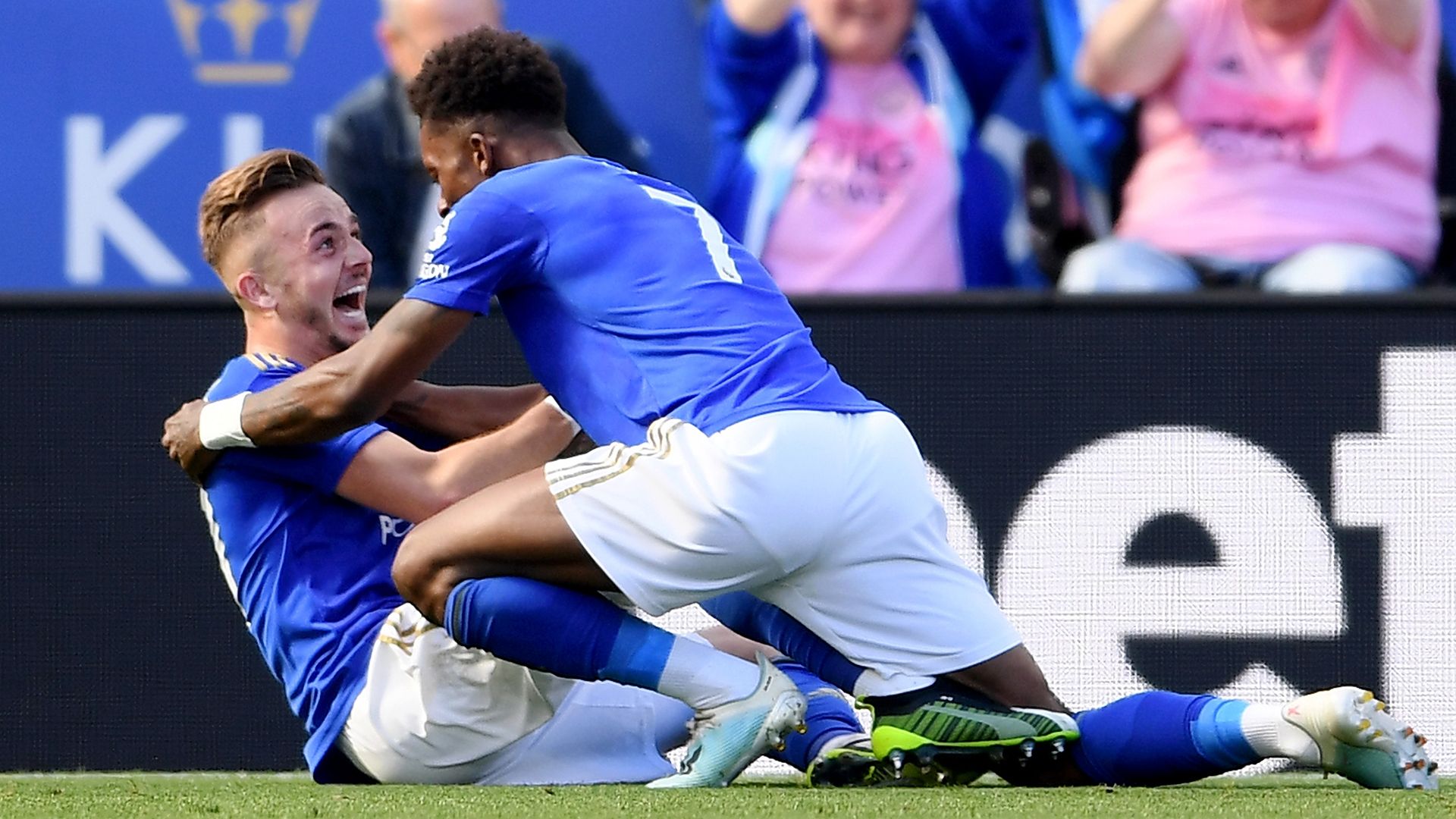 James Maddison Demarai Gray Leicester City 2019