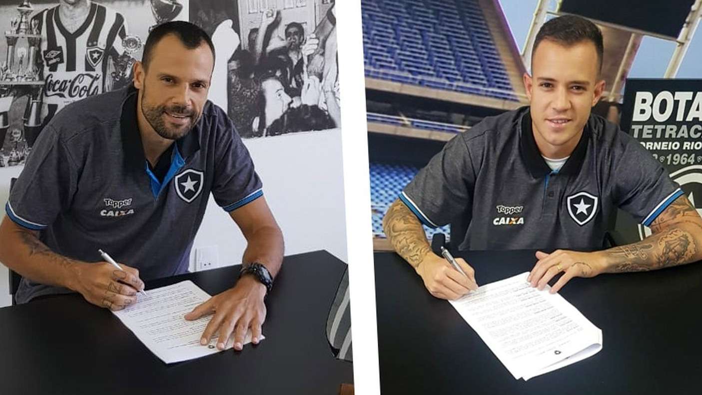 Diego Cavalieri e Ferrareis - Botafogo - 20/12/2018
