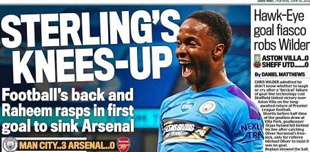 newspapers 18 June embed only Mail