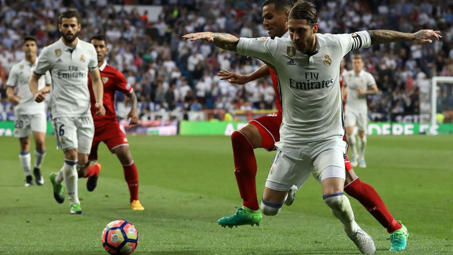 Sergio Ramos Real Madrid Sevilla LaLiga 14052017