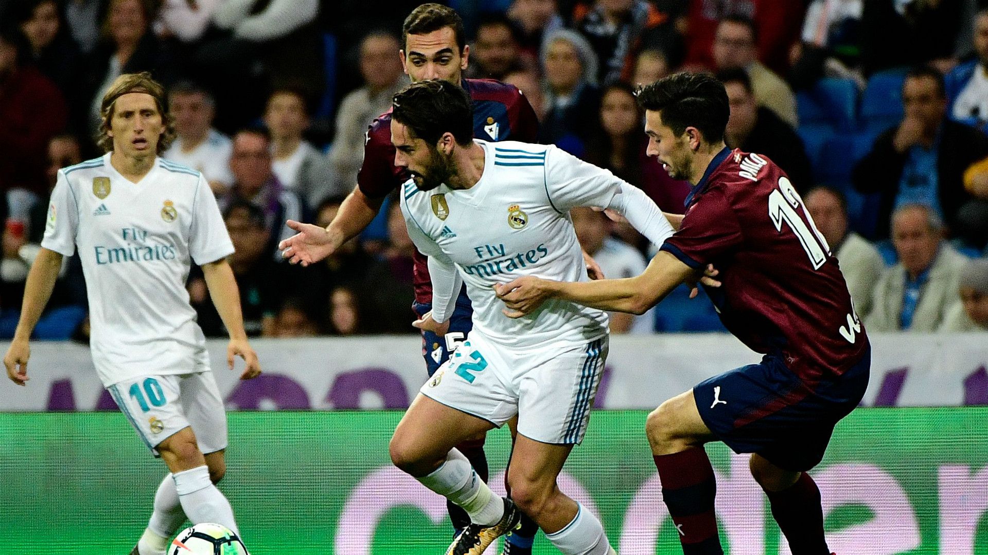 Isco Modric Real Madrid Eibar LaLiga