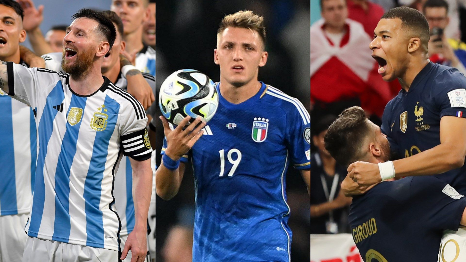 Messi Retegui Mbappe