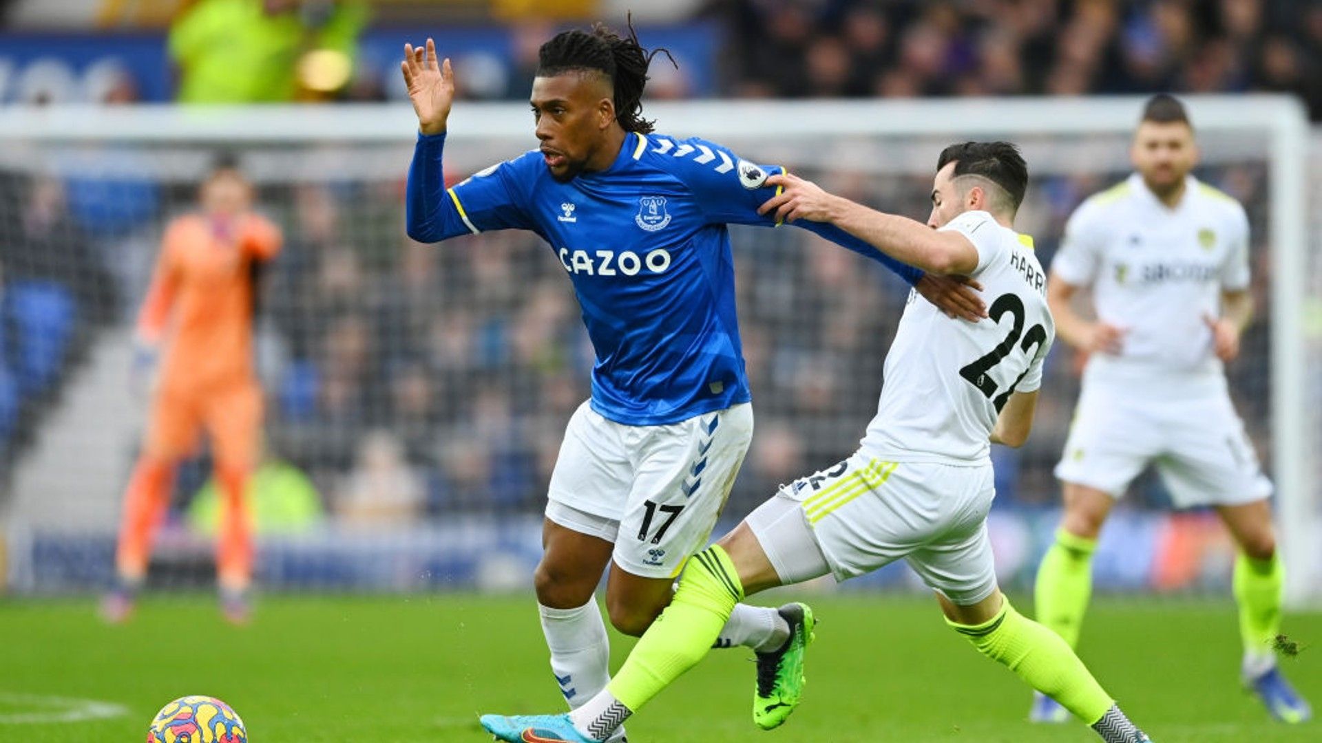 Everton and Alex Iwobi of Nigeria.