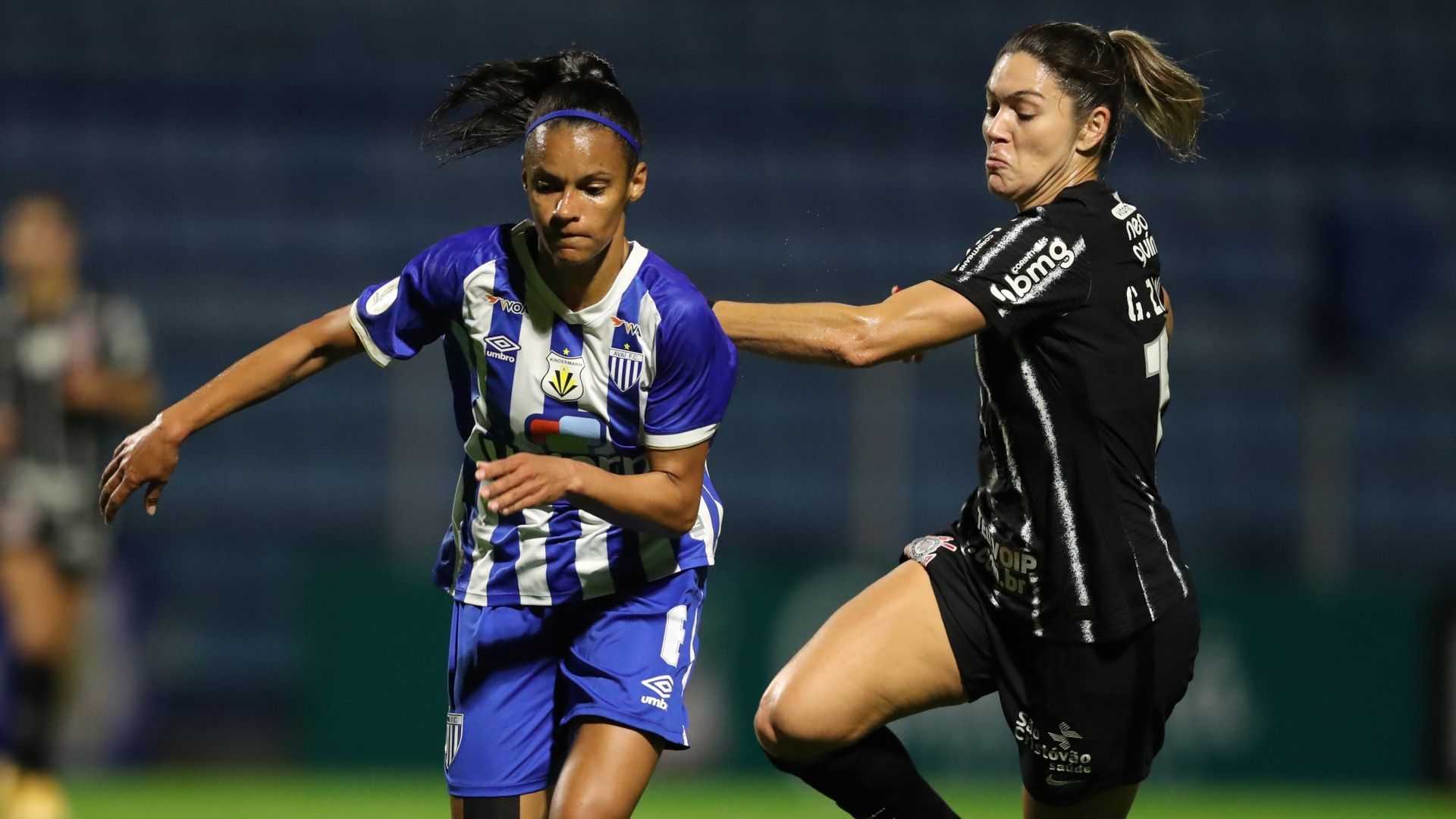 Karina, Gabi Zanotti, Avaí/Kindermann x Corinthians, quartas Brasileirão feminino 2021