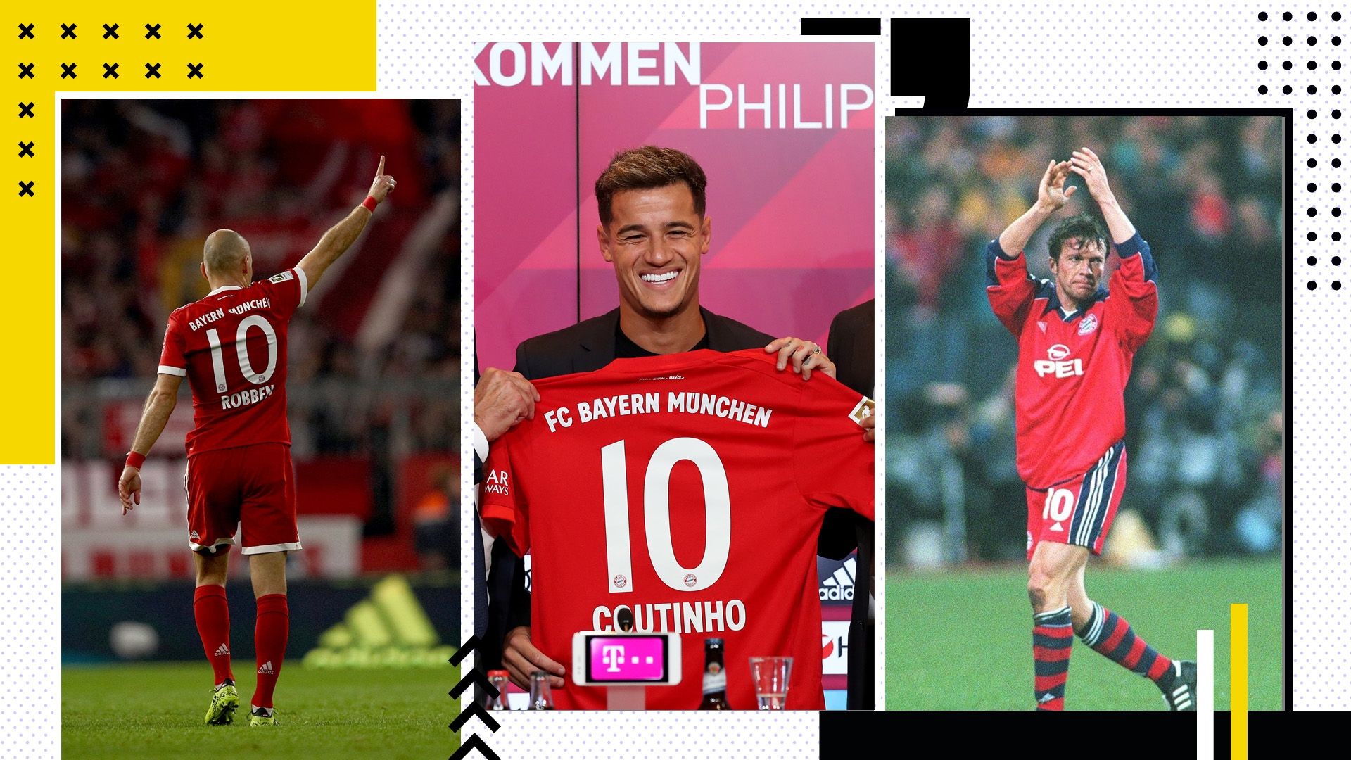 Robben Coutinho Matthäus 10 Bayern München