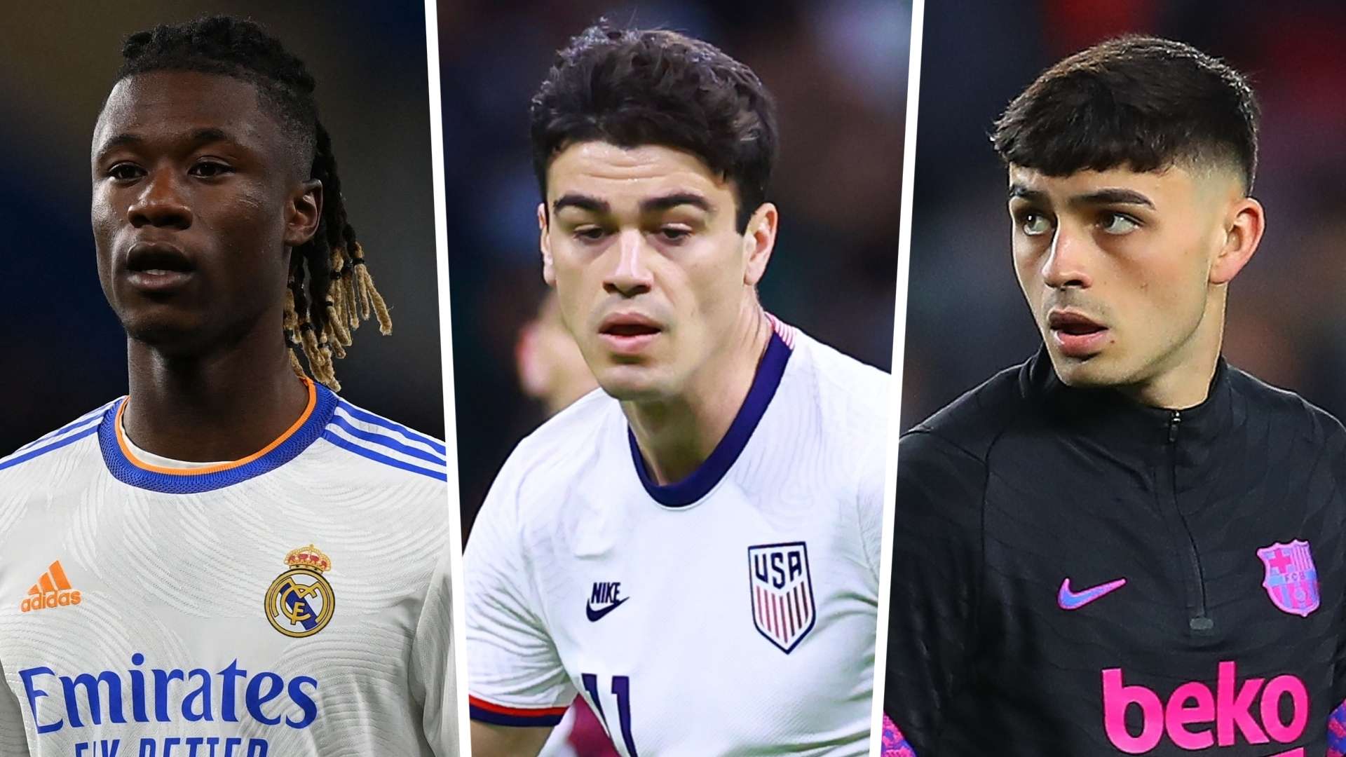 Golden Boy 2022 Eduardo Camavinga Giovanni Reyna Pedri