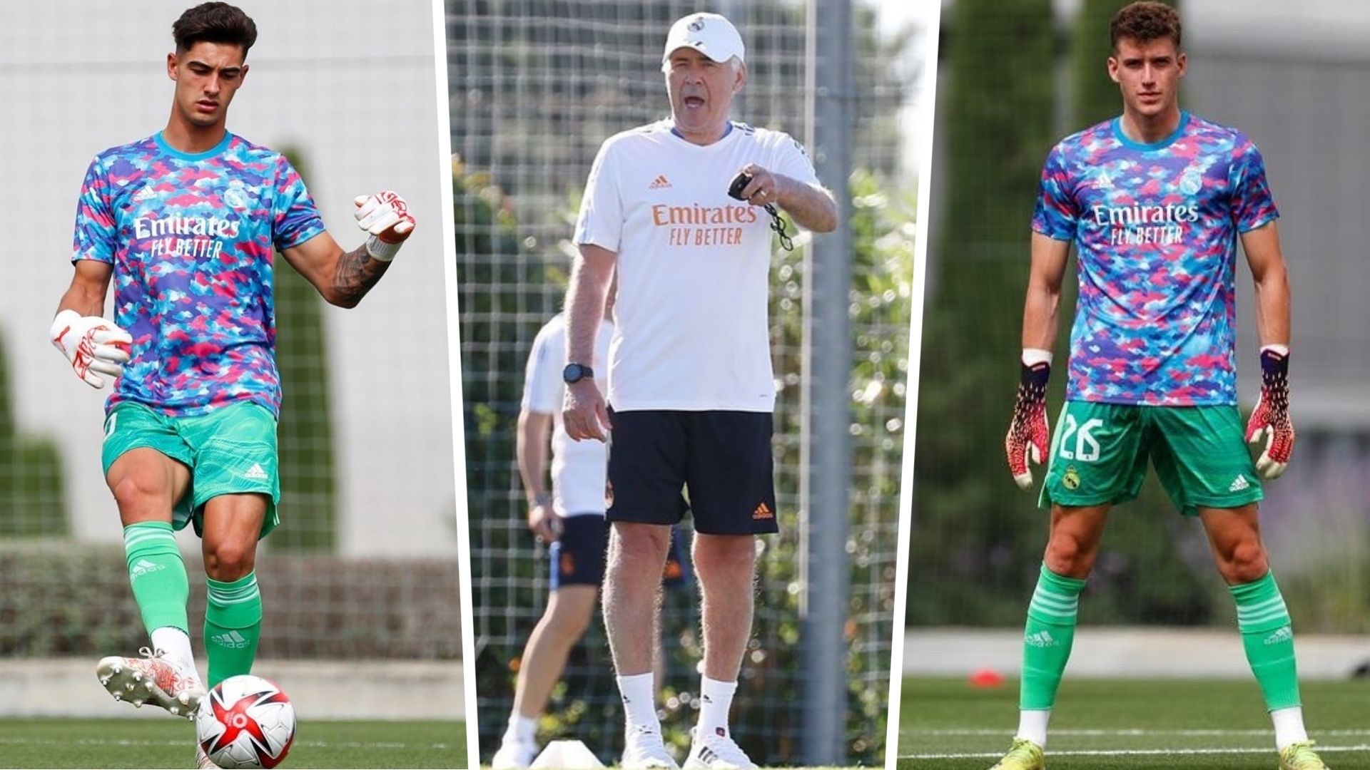 Toni Fuidias Carlo Ancelotti Luis López Real Madrid