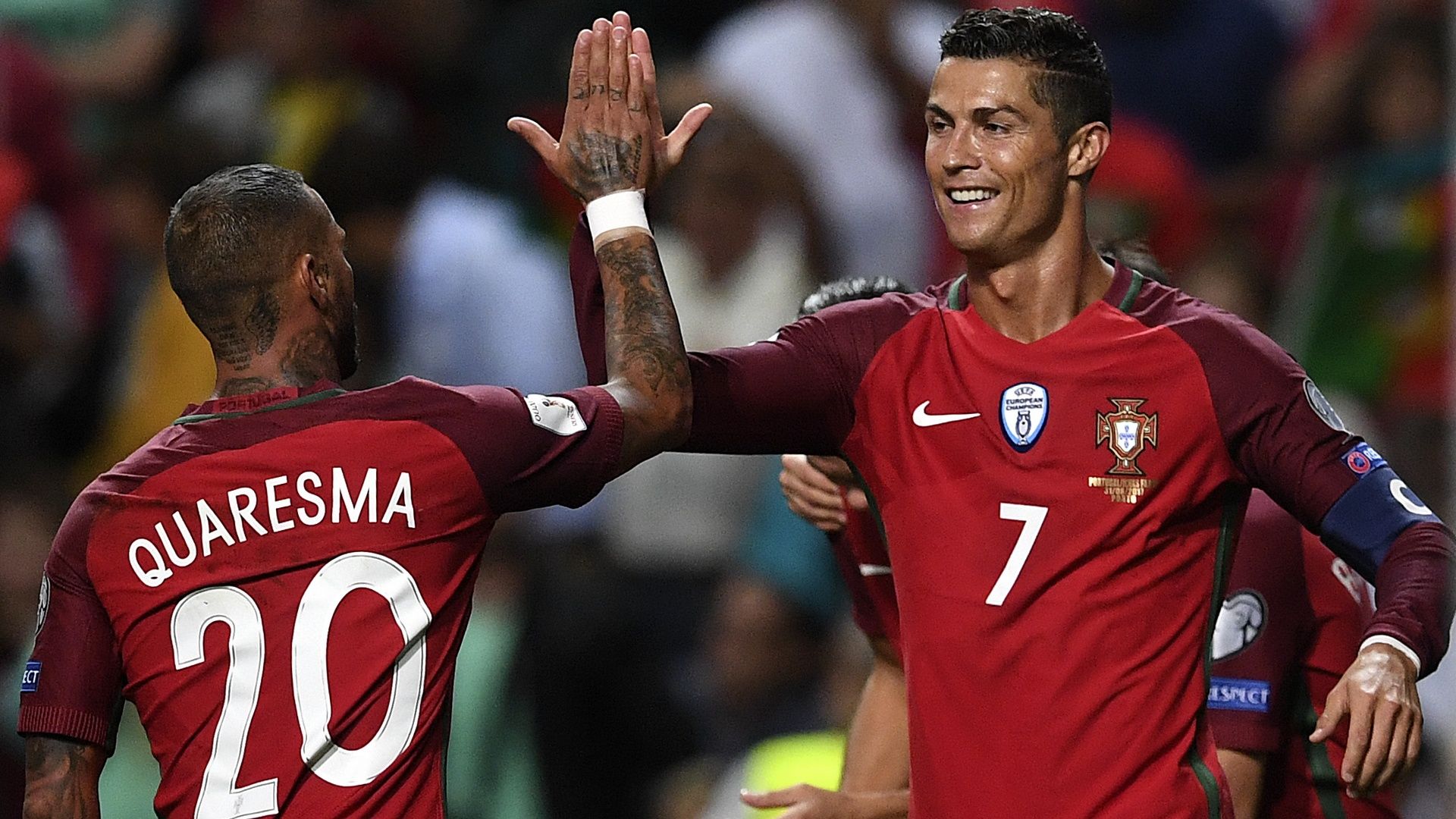 Ricardo Quaresma Cristiano Ronaldo Portugal