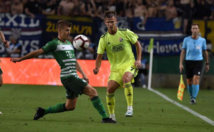 Sigér Dávid Ferencváros Dani Olmo Dinamo Zagreb