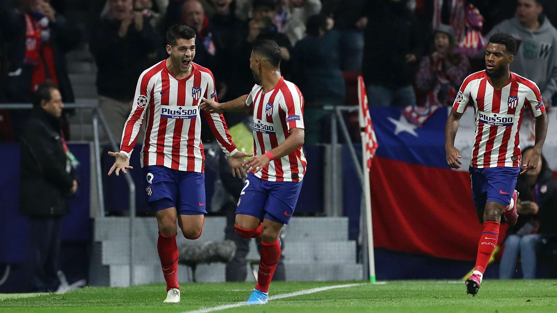 Atletico Madrid Bayer Leverkusen Morata Lemar Lodi Champions League 10222019