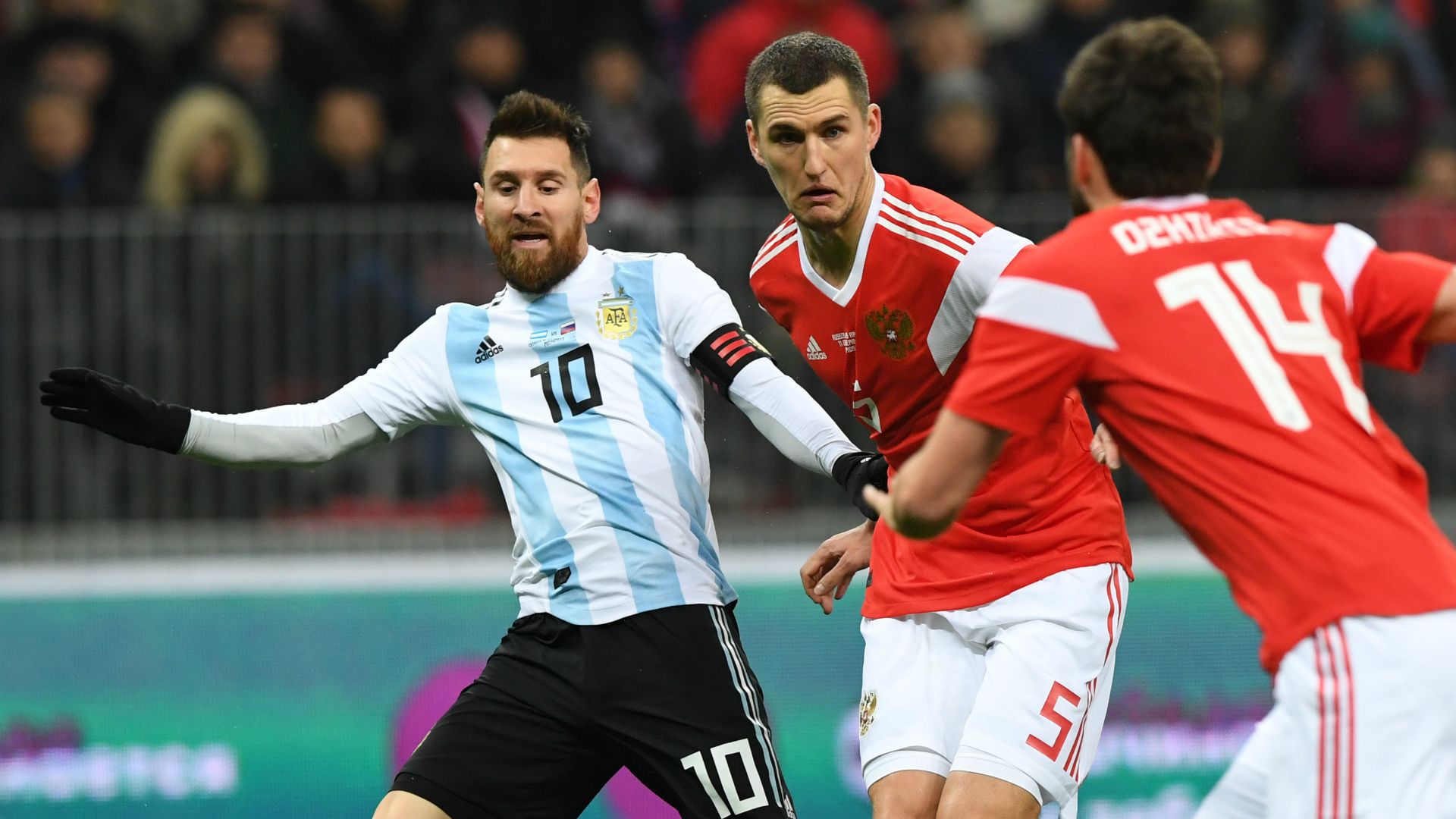 Lionel Messi Russia Argentina