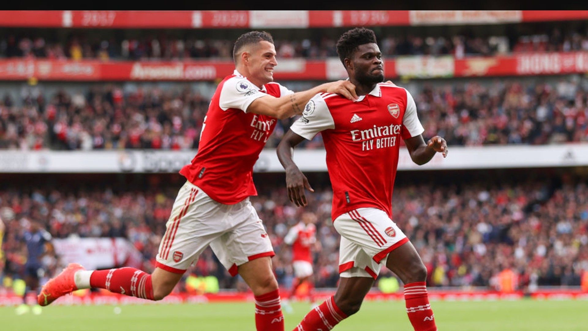 Thomas Partey Arsenal 2022.