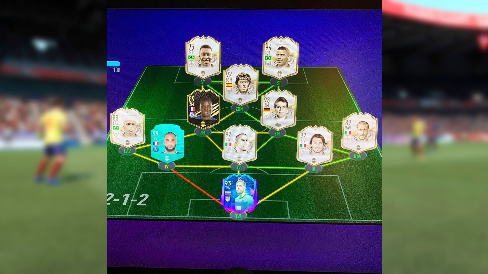 Kurzawa - time no FIFA 21