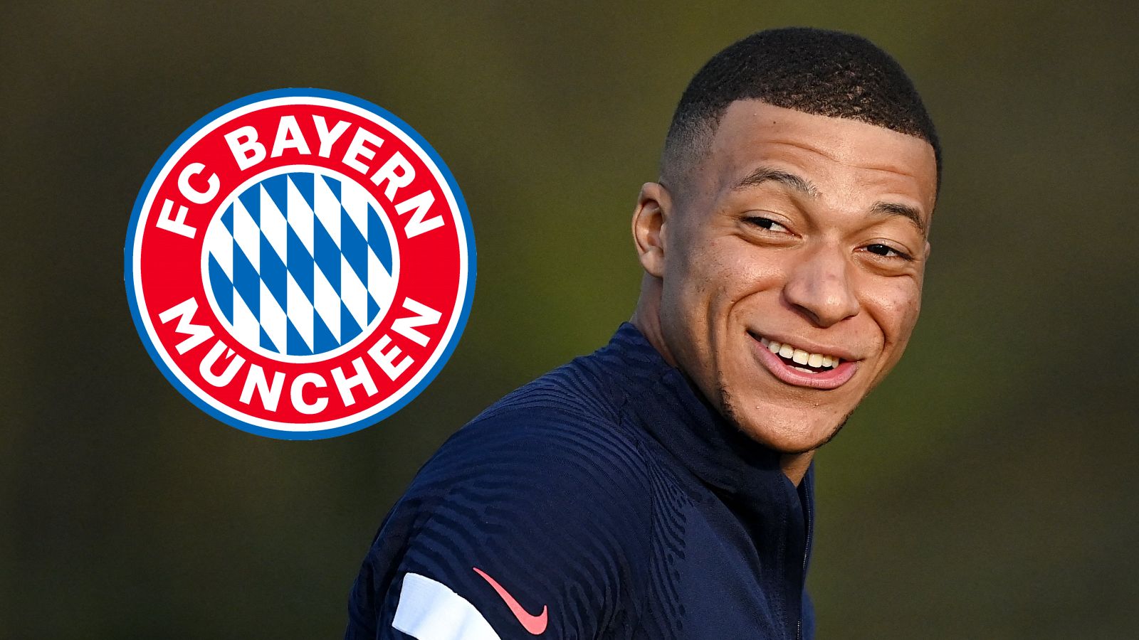 GFX Kylian Mbappe FC Bayern