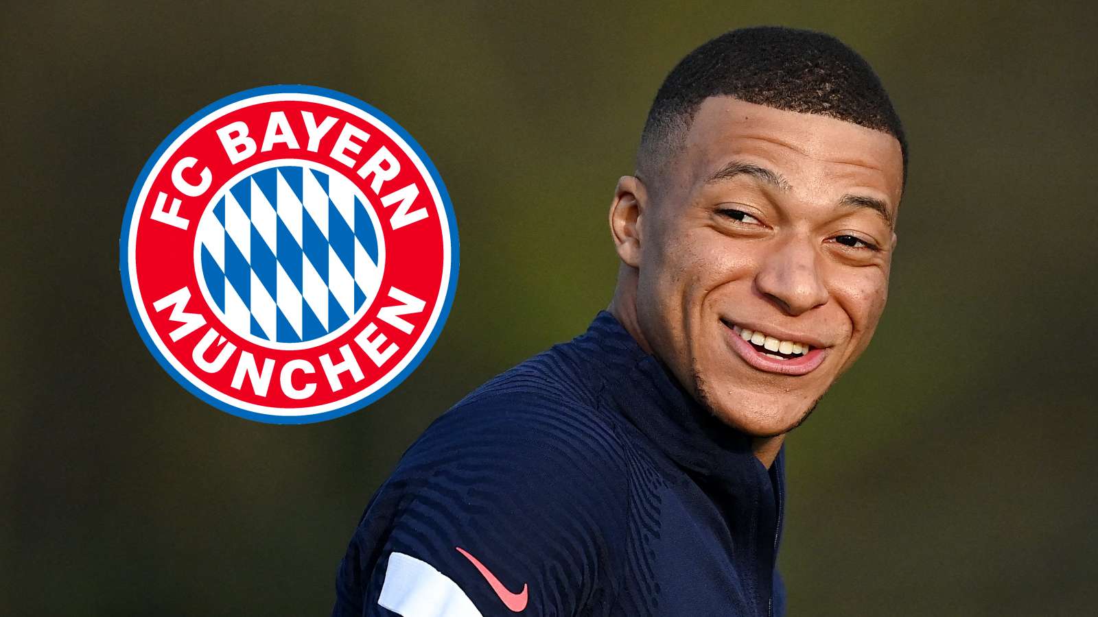 GFX Kylian Mbappe FC Bayern