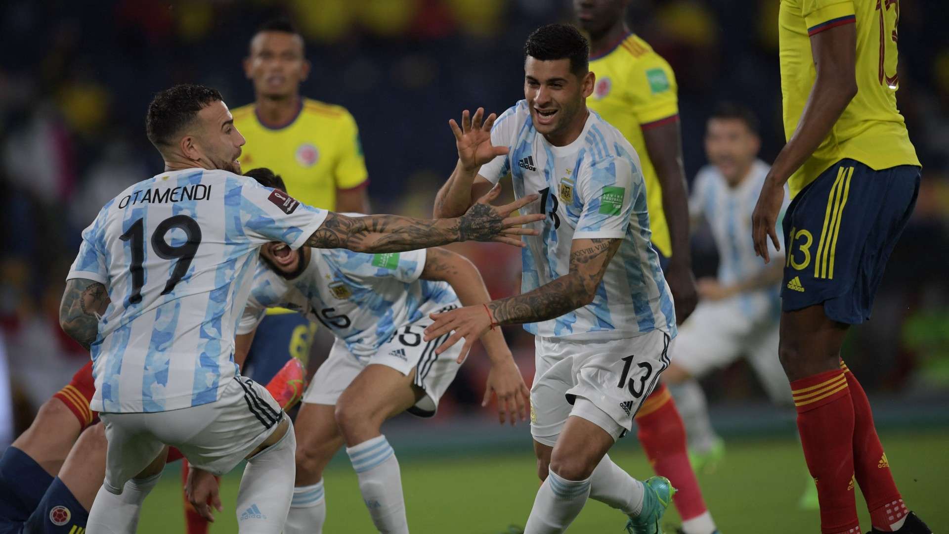 Cristian Cuti Romero Colombia Argentina Eliminatorias Sudamericanas 08062021