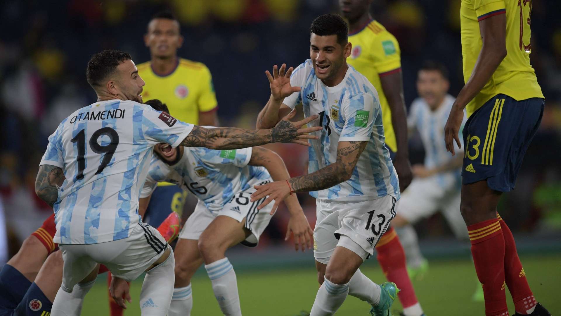 Cristian Cuti Romero Colombia Argentina Eliminatorias Sudamericanas 08062021