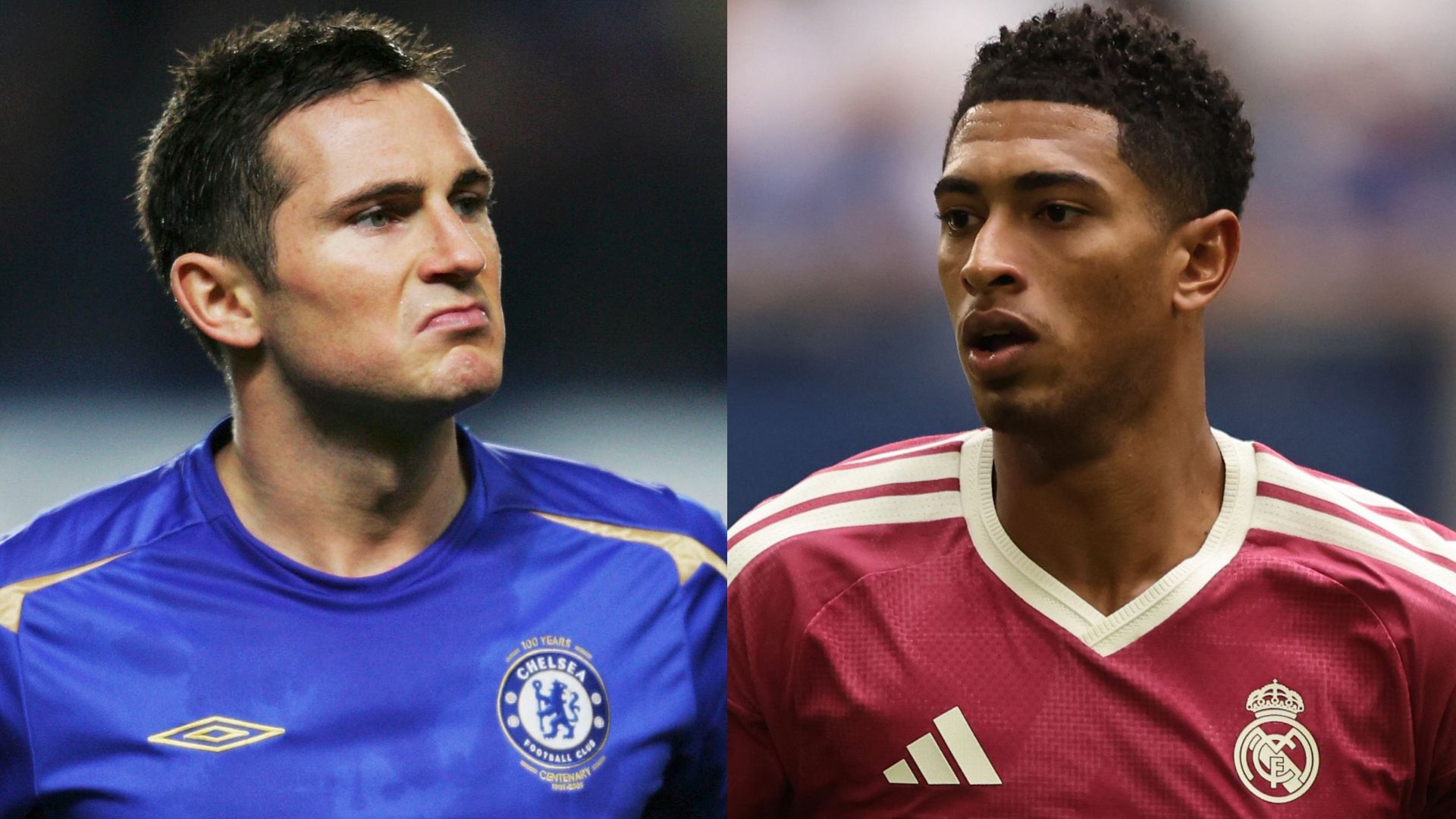Frank Lampard Jude Bellingham Chelsea Real Madrid