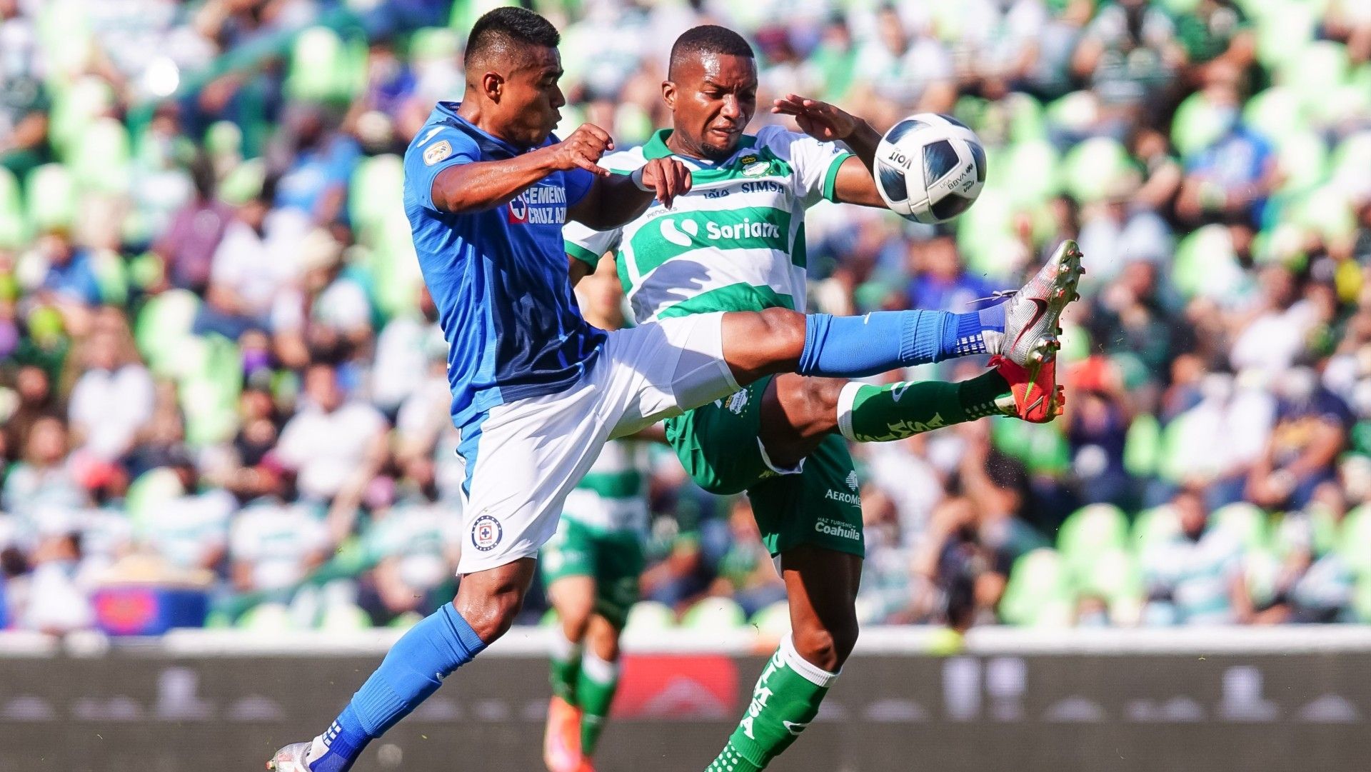 Santos Cruz Azul Juan Otero Jaiber Jiménez