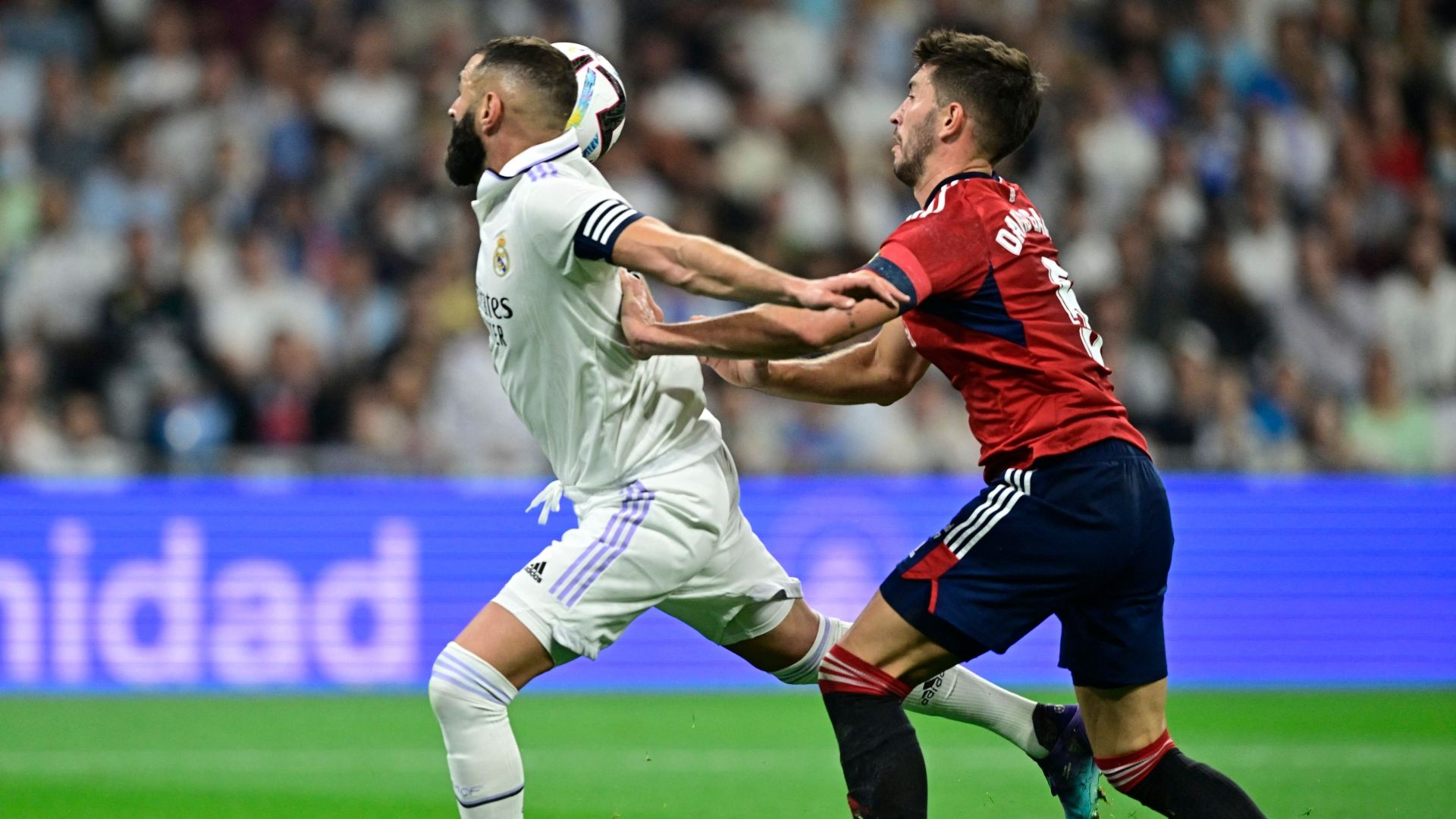 David Garcia Karim Benzema Real Madrid Osasuna 2022-23