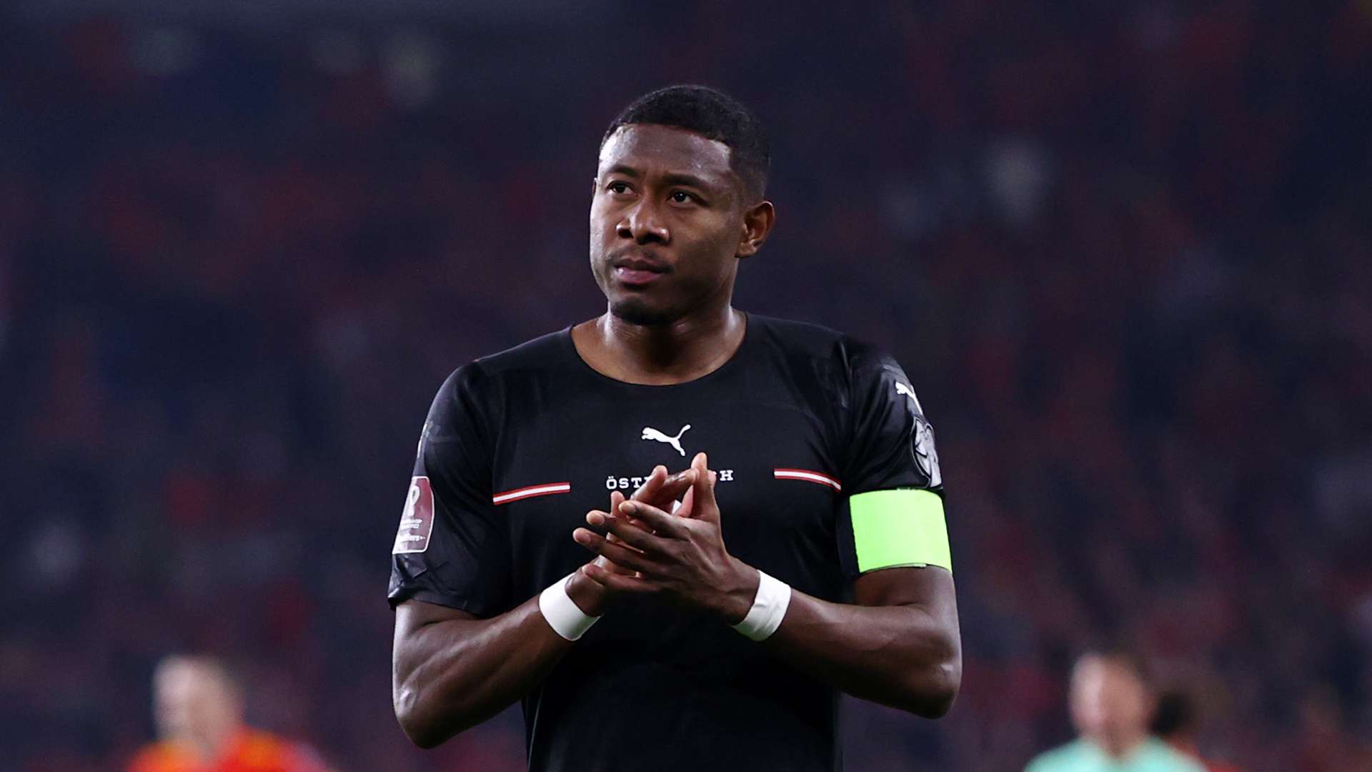 David Alaba Austria Wales World Cup 2022 play-offs