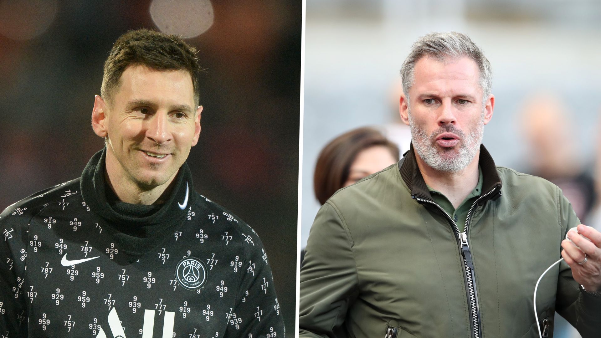 Lionel Messi Jamie Carragher