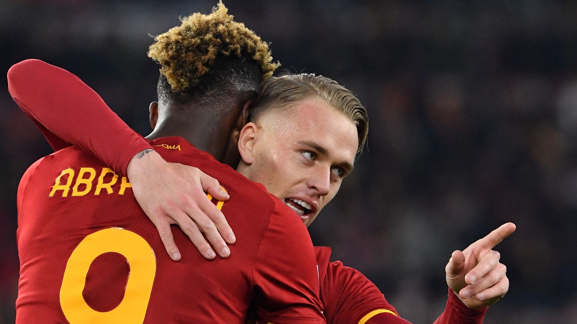 Rick Karsdorp Roma Lazio Serie A 202122