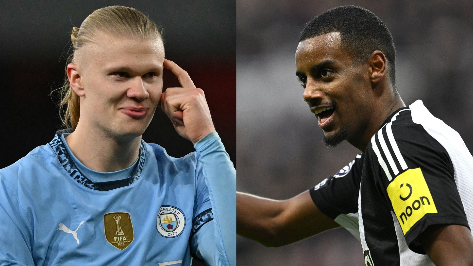 Erling Haaland Alexander Isak