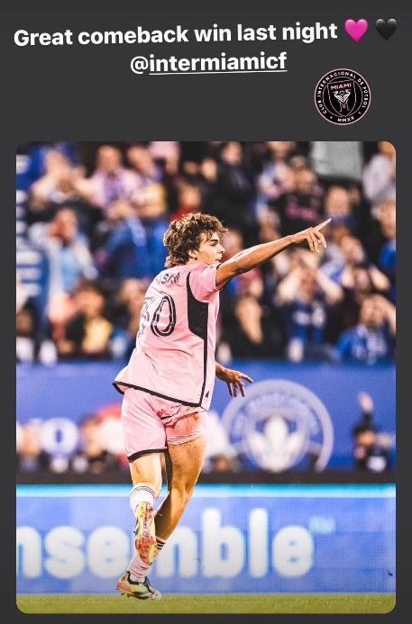 David Beckham Inter Miami Montreal 2024