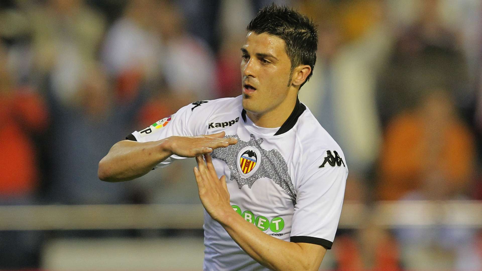 David Villa ex Valencia player