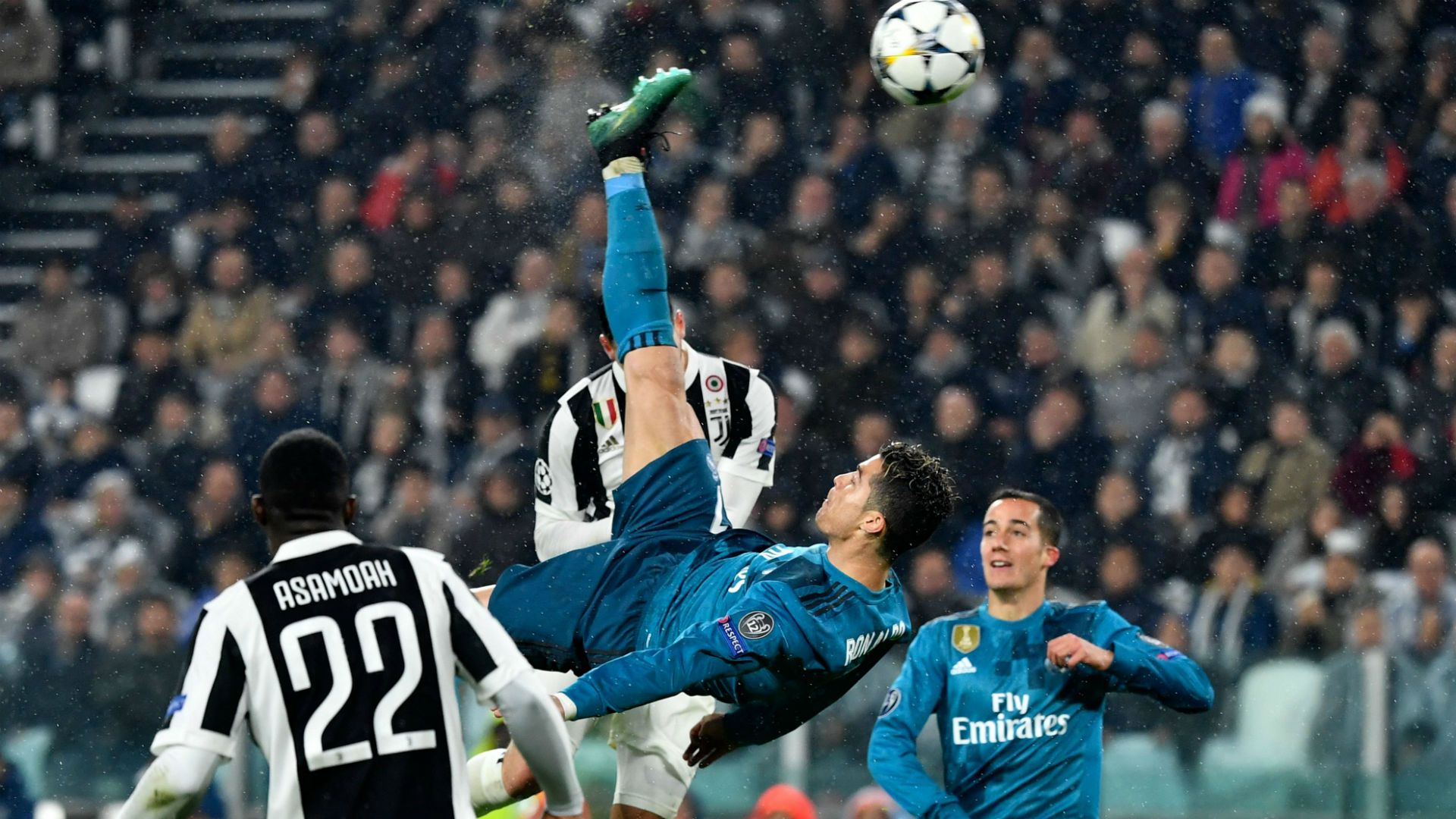 WATCH Cristiano Ronaldo s Incredible Bicycle Kick Goal In Champions WATCH Cristiano Ronaldo s Incredible Bicycle Kick Goal In Champions