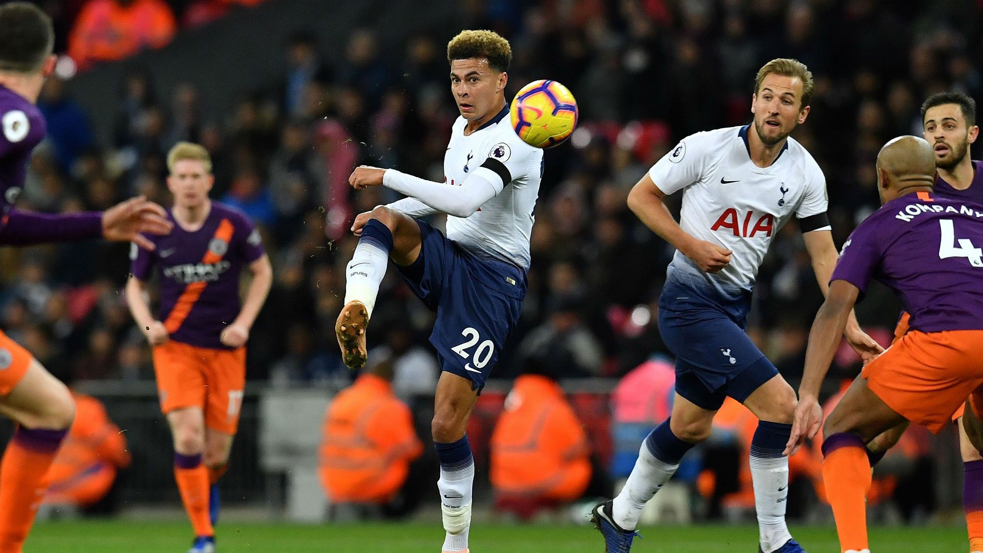 Dele Alli Harry Kane Tottenham Manchester City 2018-19