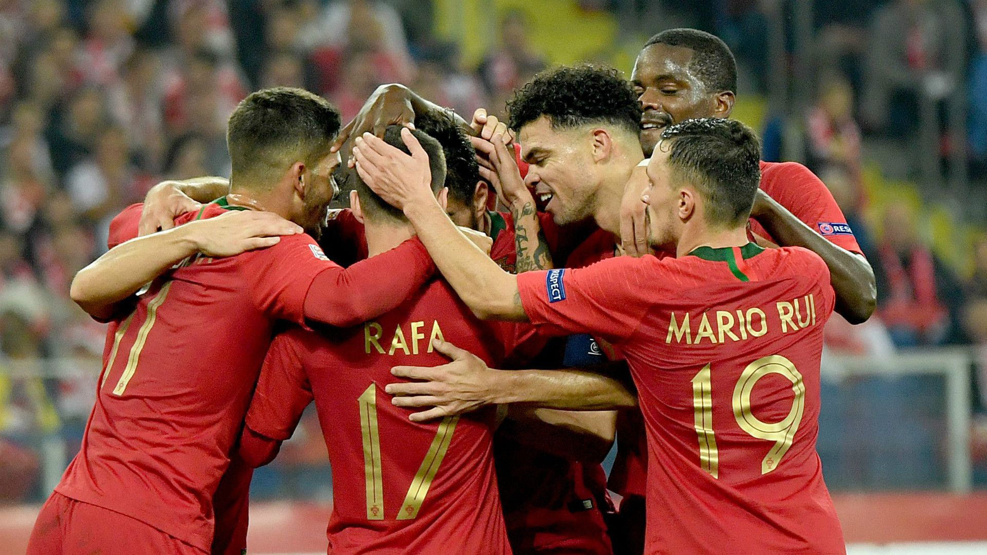 Portugal celebrate 2018