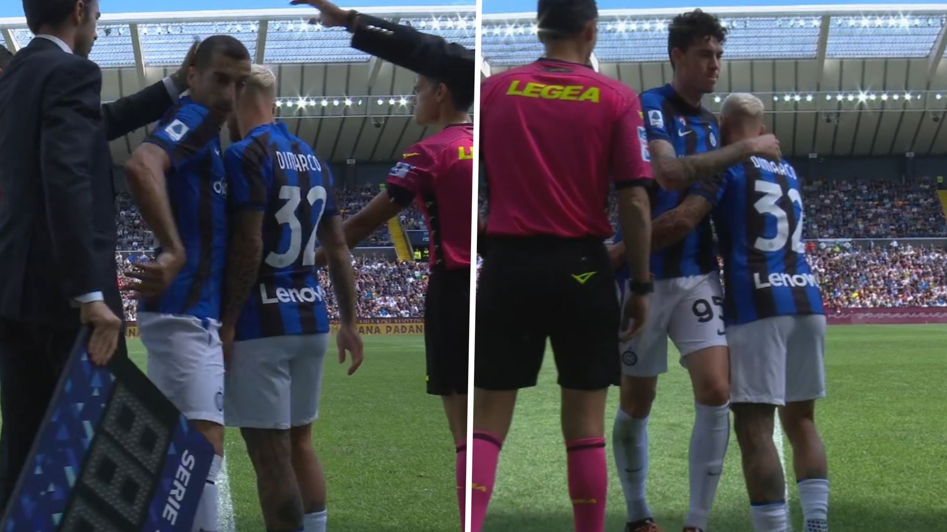  Mkhitaryan Bastoni Udinese Inter