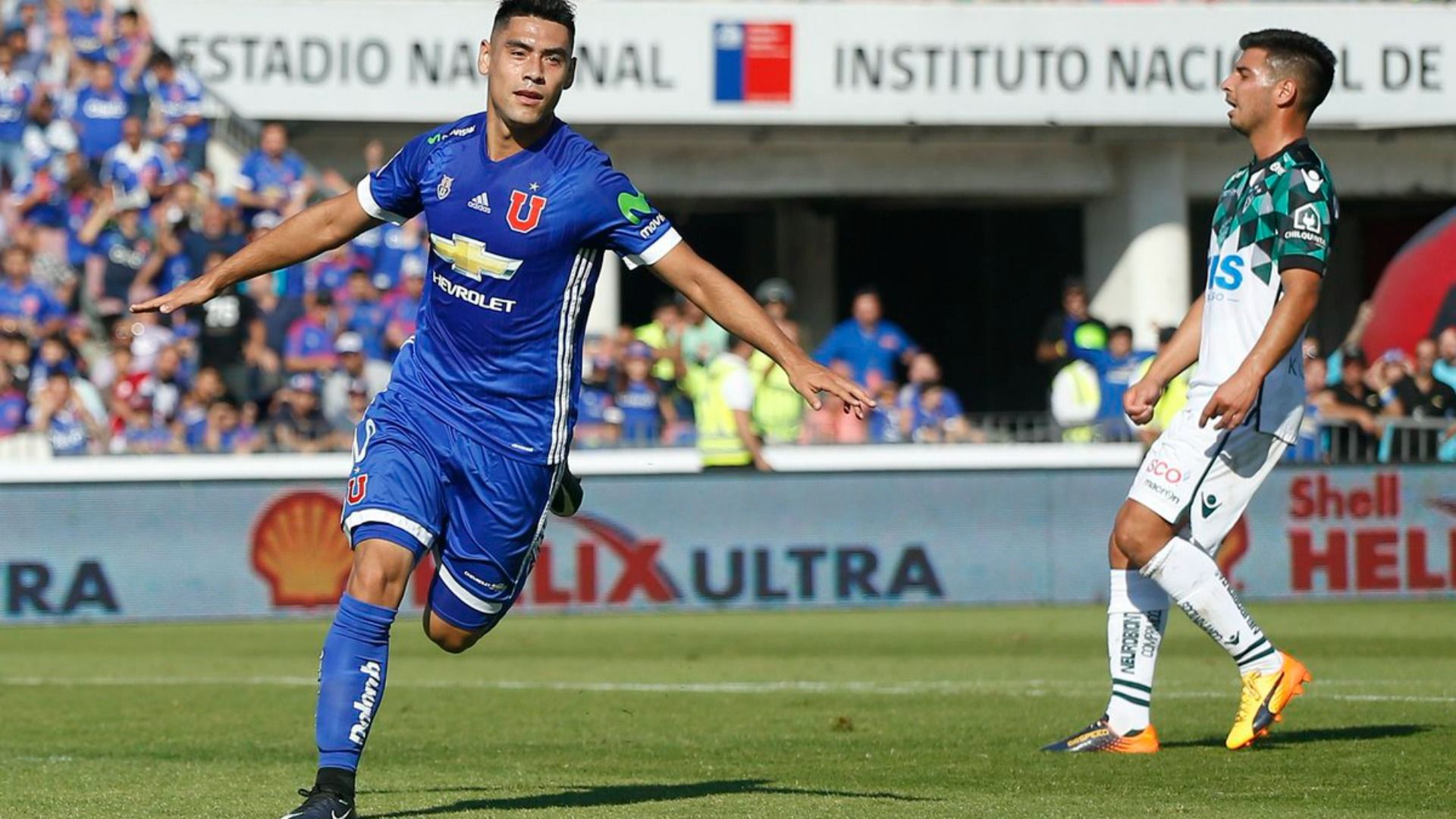 Felipe Mora Universidad Chile Wanderers 220417