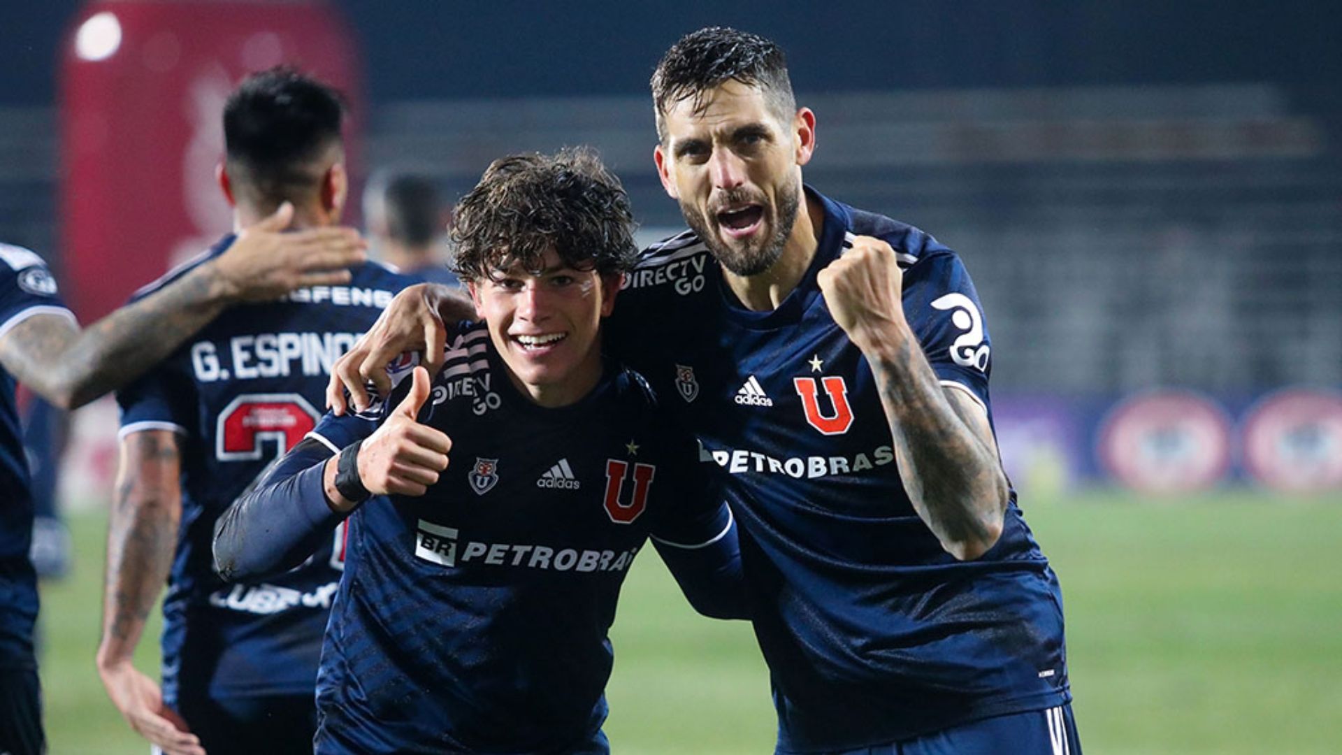 Joaquín Larrivey, Simón Contreras Universidad de Chile