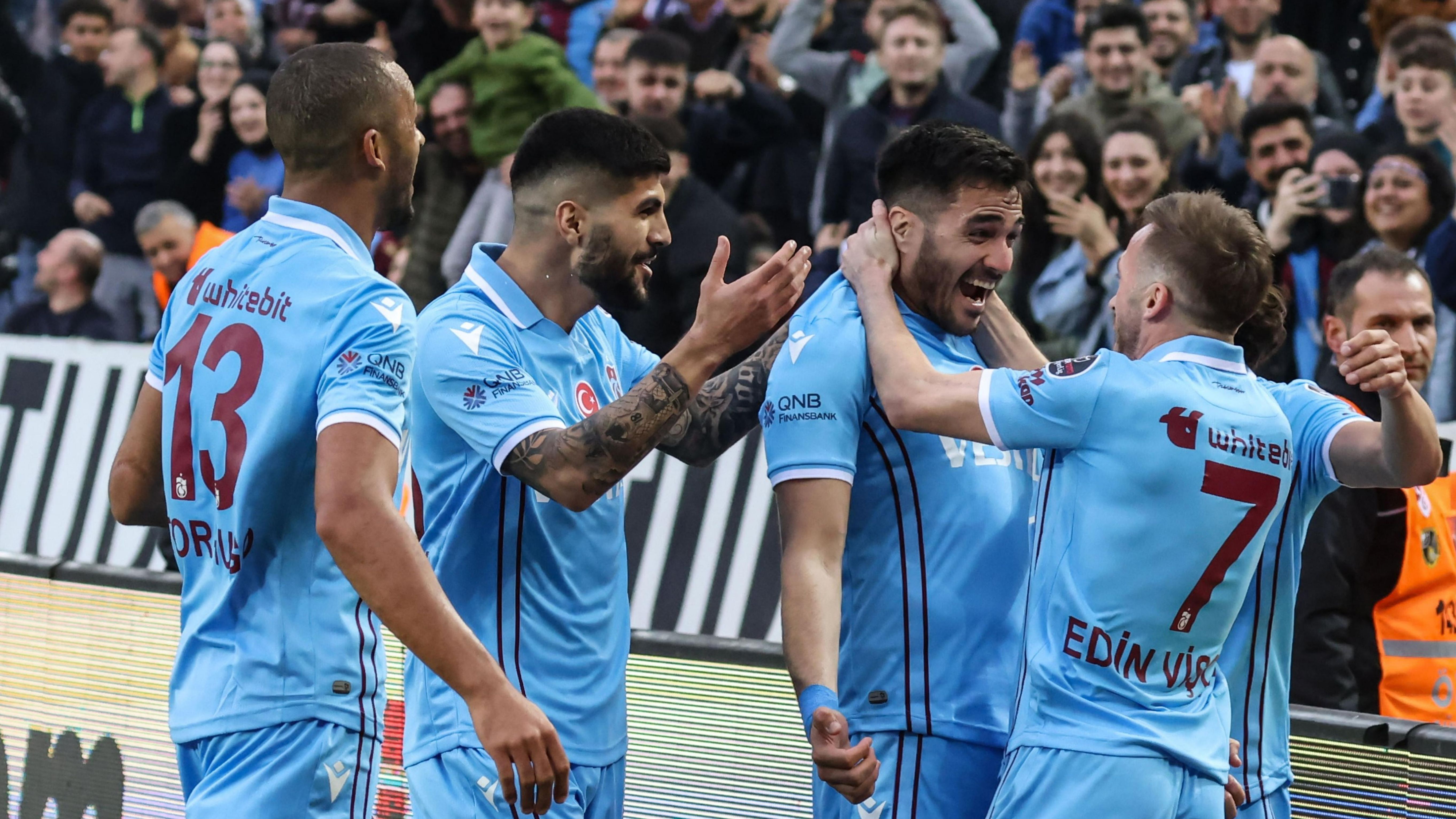 Trabzonspor goal celebration 2023