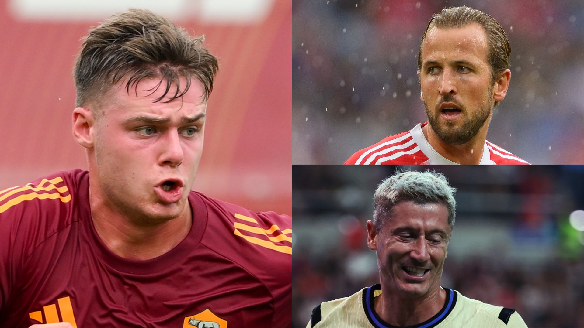 GFX Evan Ferguson Harry Kane Robert Lewandowski