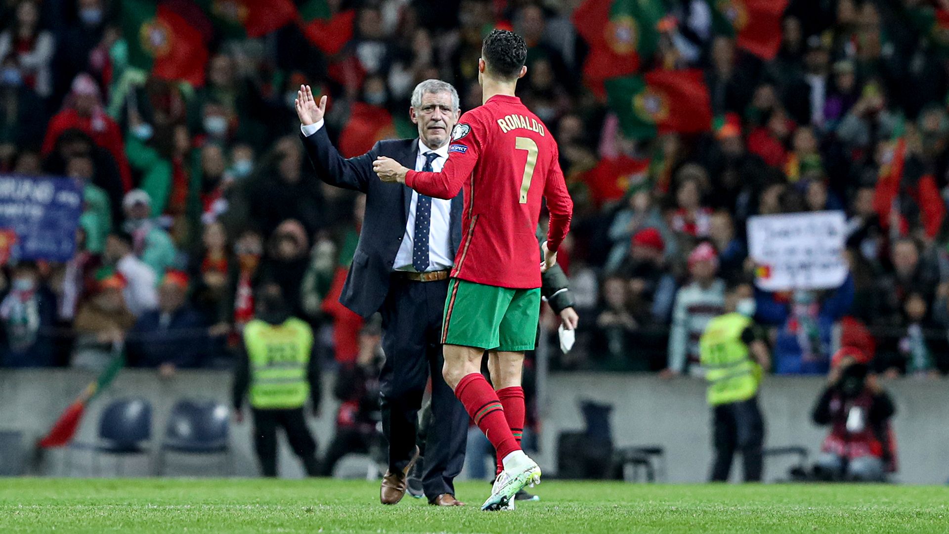 Fernando Santos Cristiano Ronaldo Portugal 2022