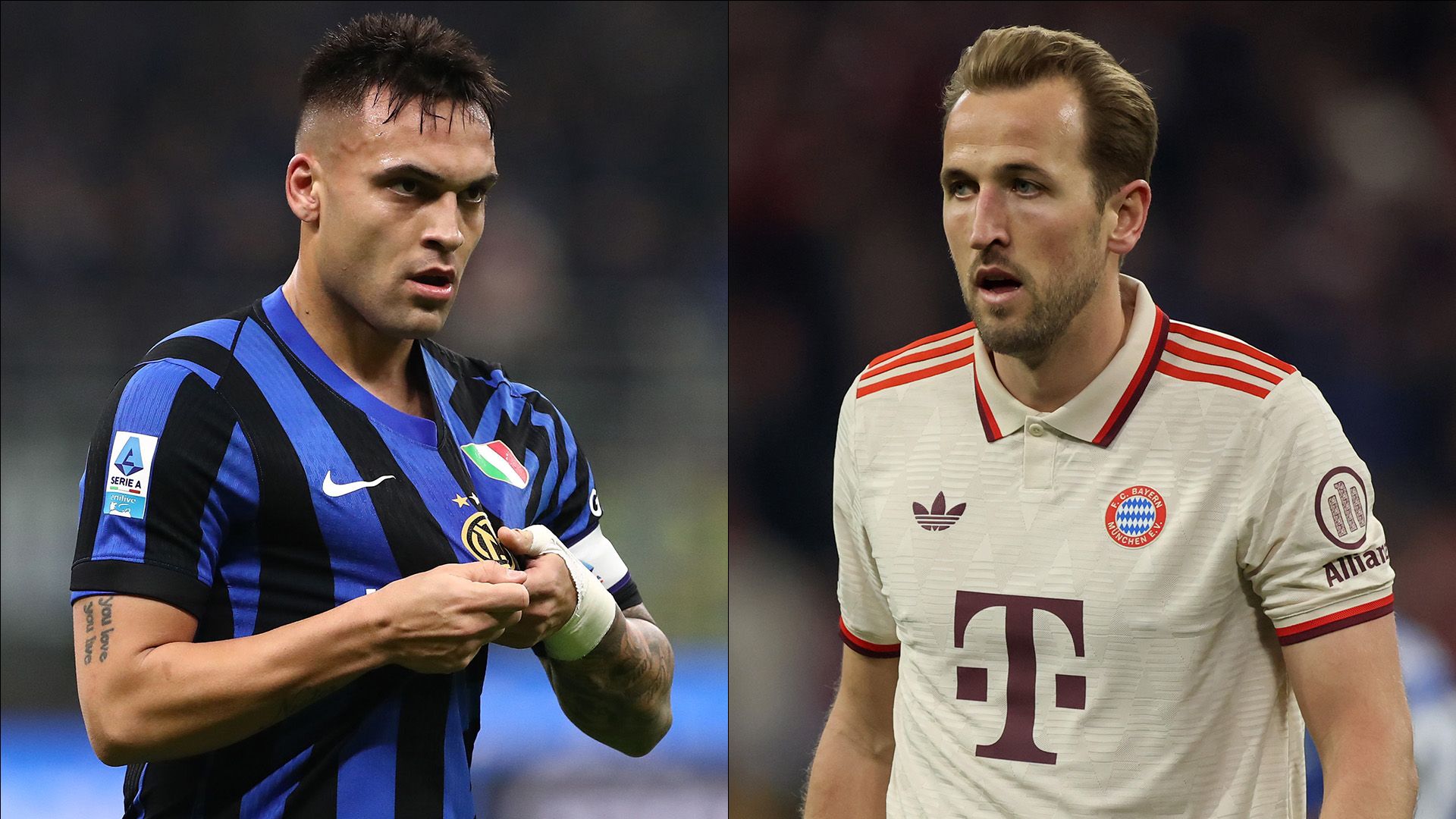 Lautaro Martinez Inter Harry Kane Bayern
