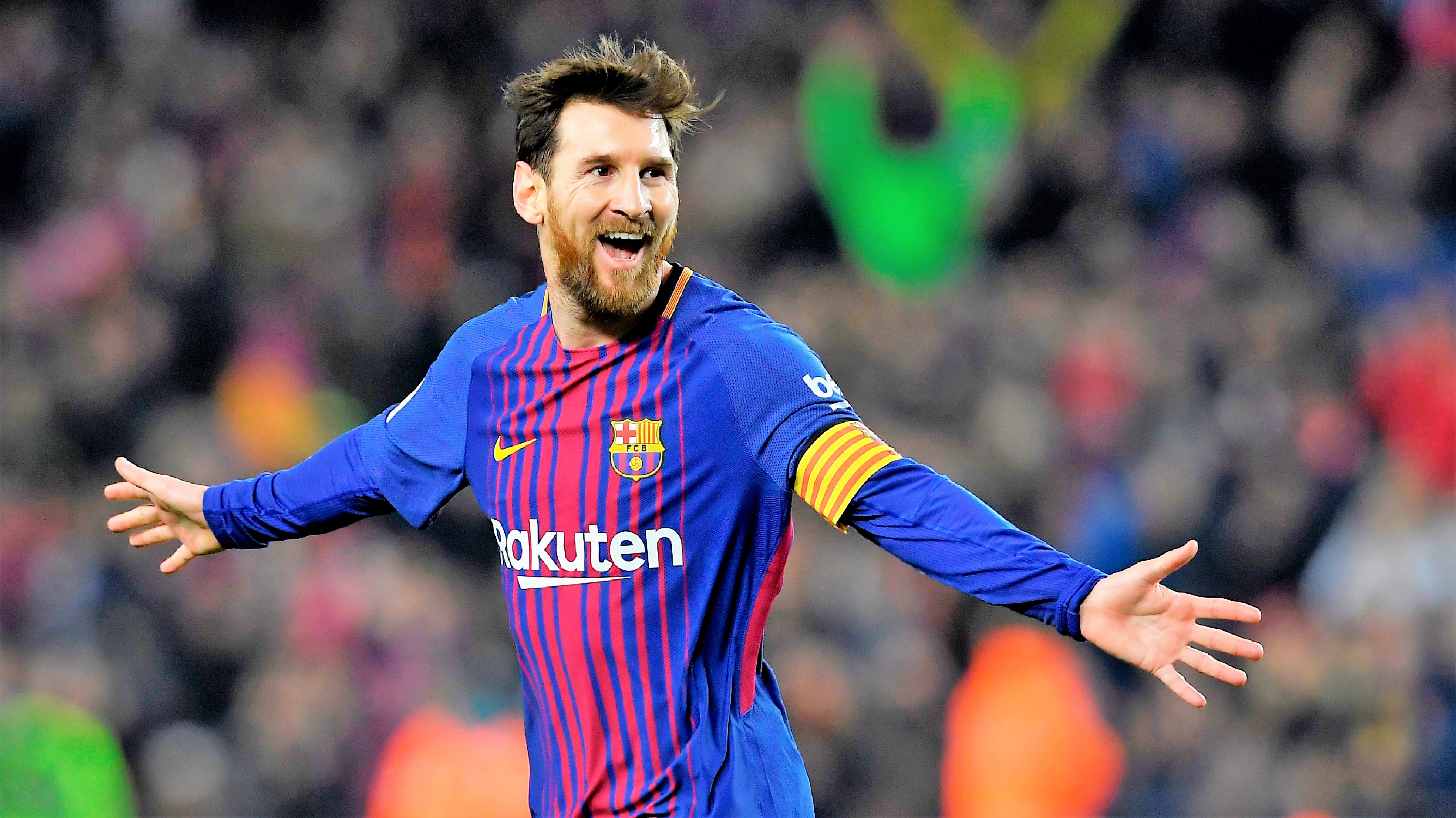 Lionel Messi Barcelona Girona LaLiga 24022018