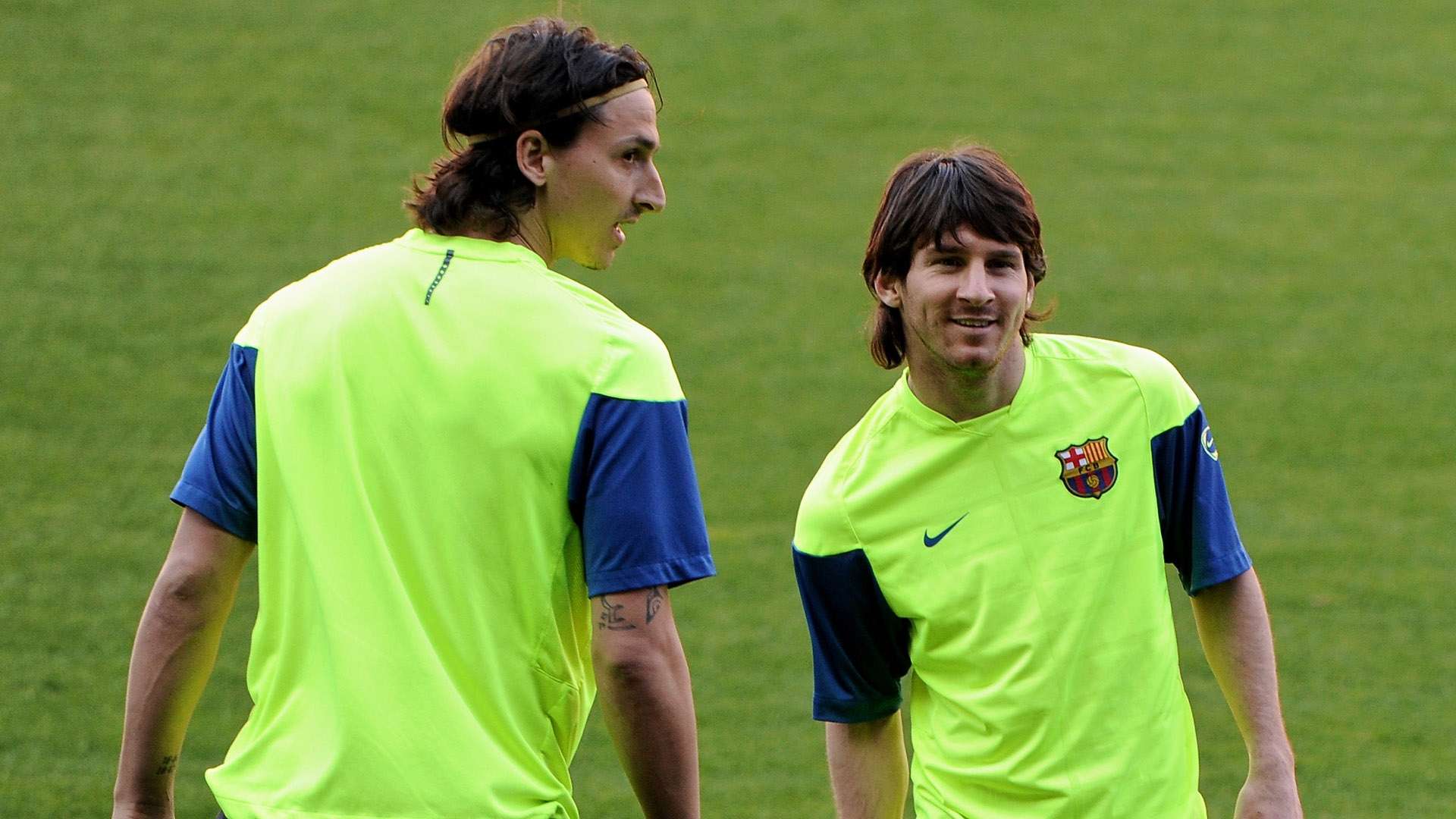 Lionel Messi Zlatan Ibrahimovic Barcelona