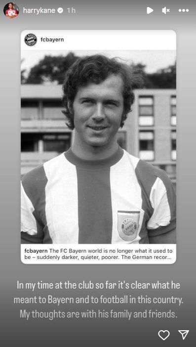 Harry Kane Instagram