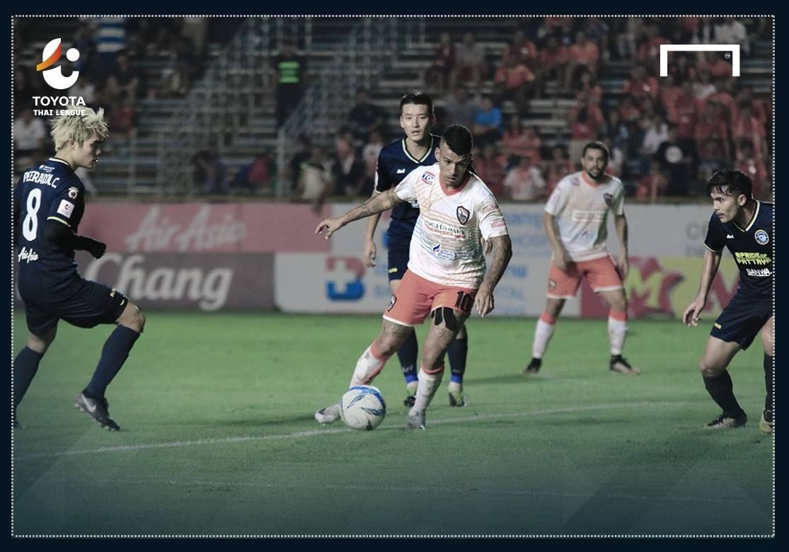 พัทยา ยูไนเต็ด 2-2 เชียงราย ยูไนเต็ด