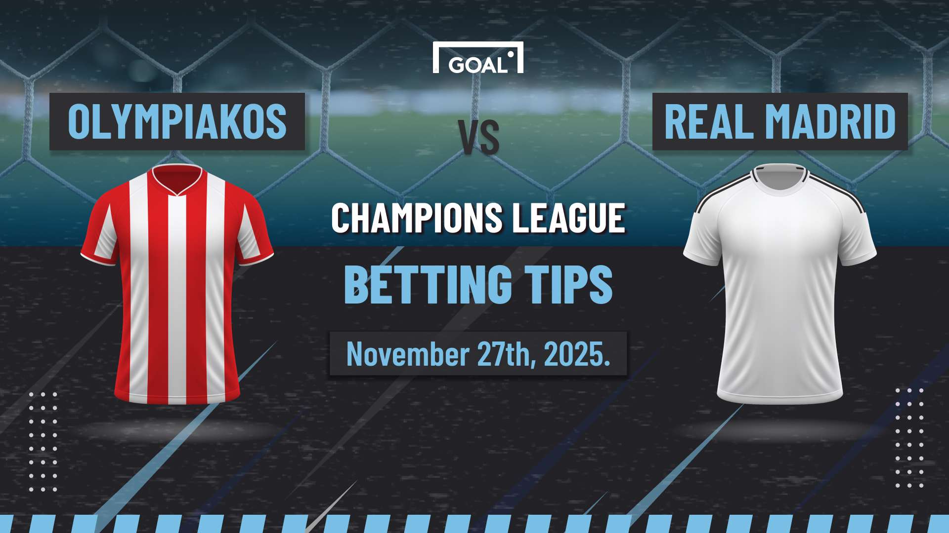 Olympiacos vs Real Madrid predictions